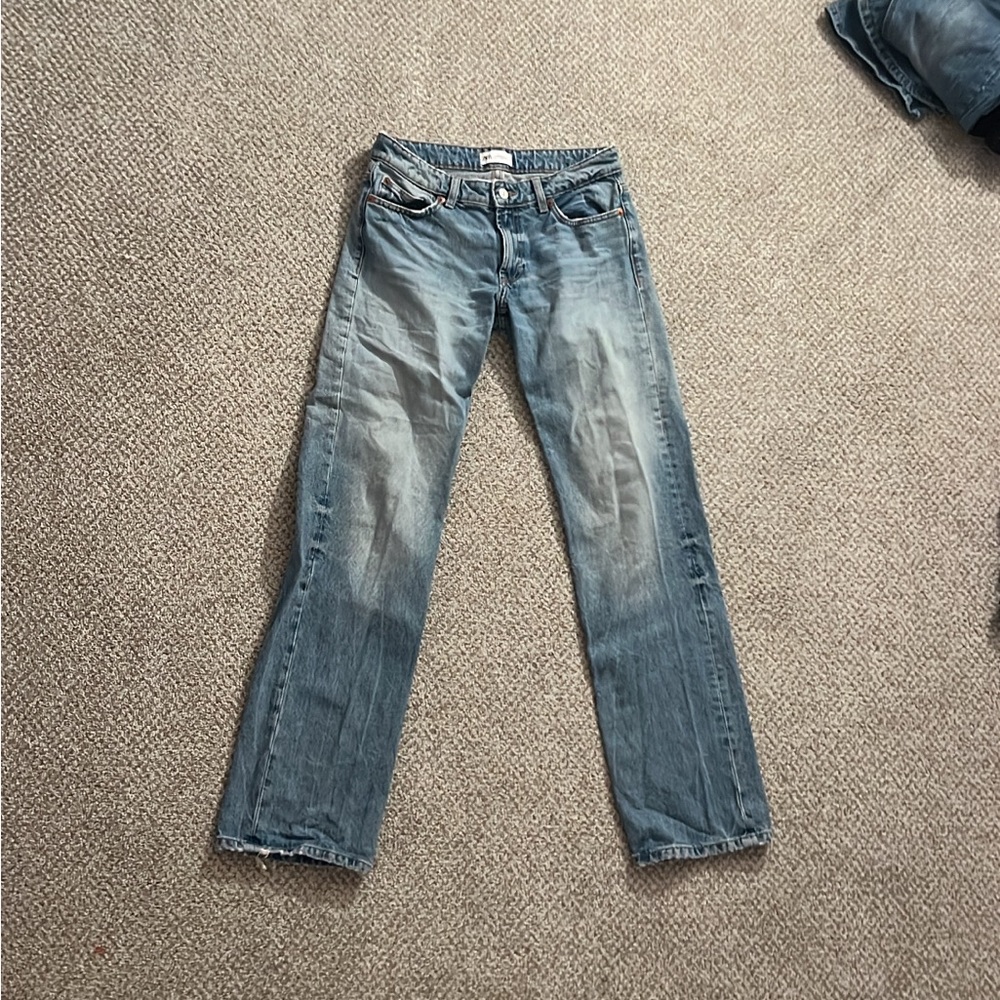 Zara low rise jeans